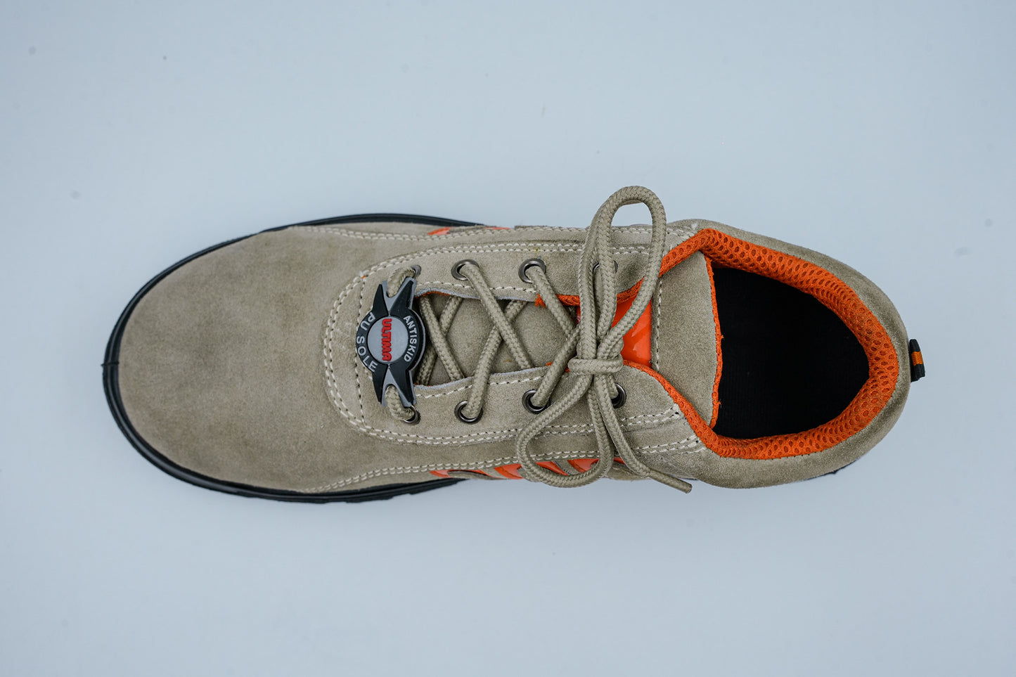 Upper – Cream suede leather