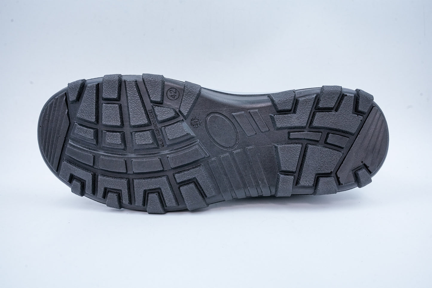 Upper – Grey and Black Knitted Fabric