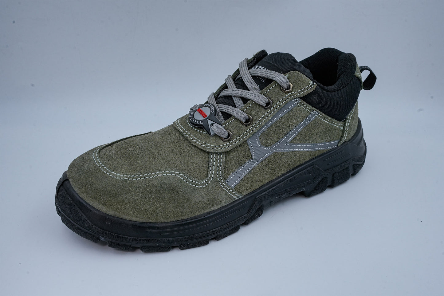 Upper – Light Olive green Suede Leather