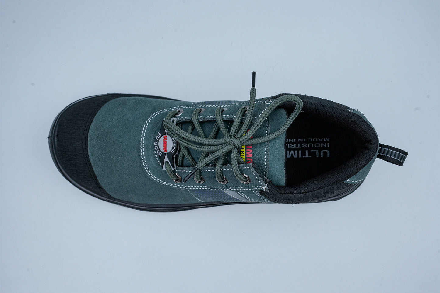 Upper – Green Suede Leather