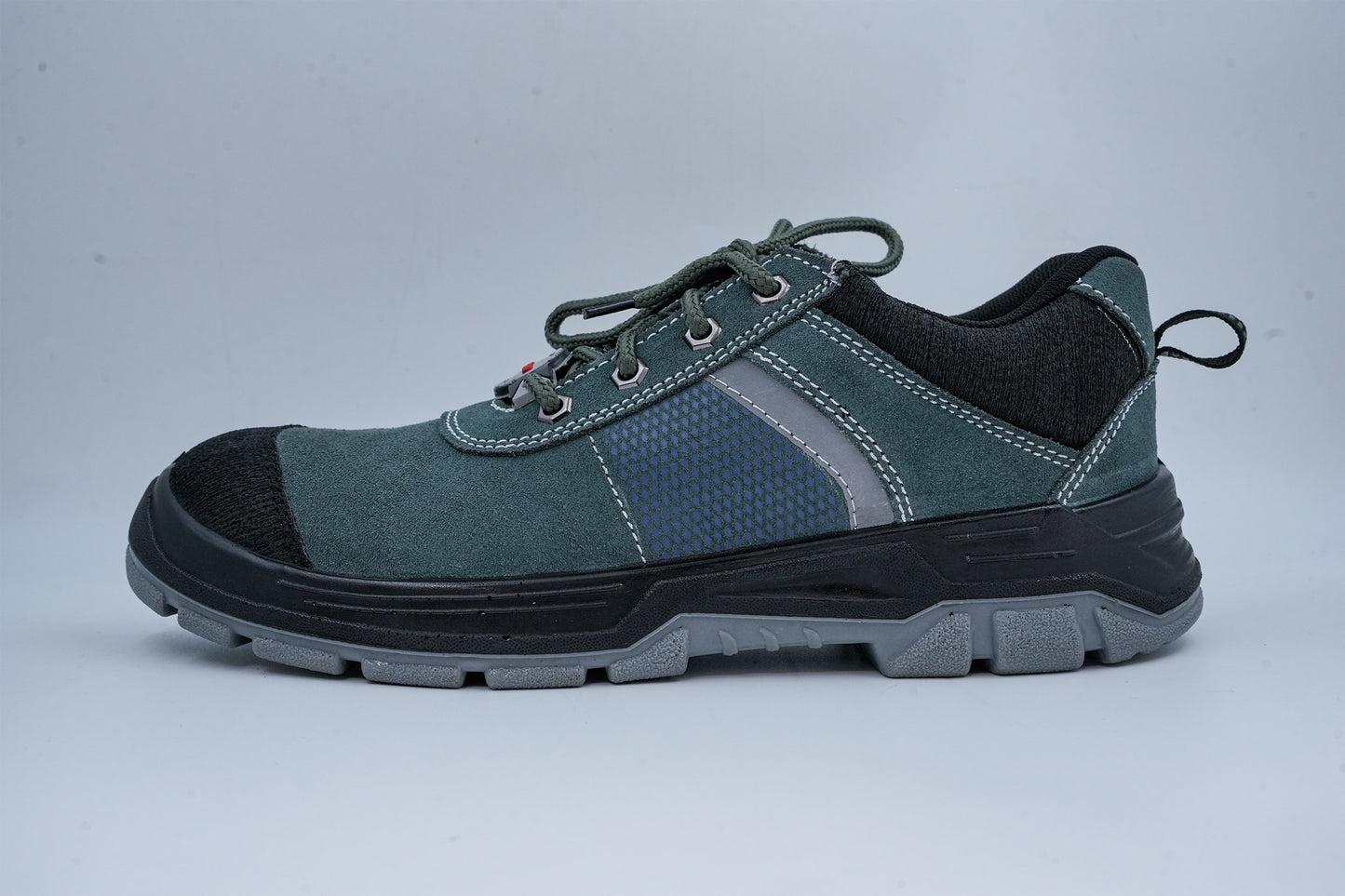 Upper – Green Suede Leather