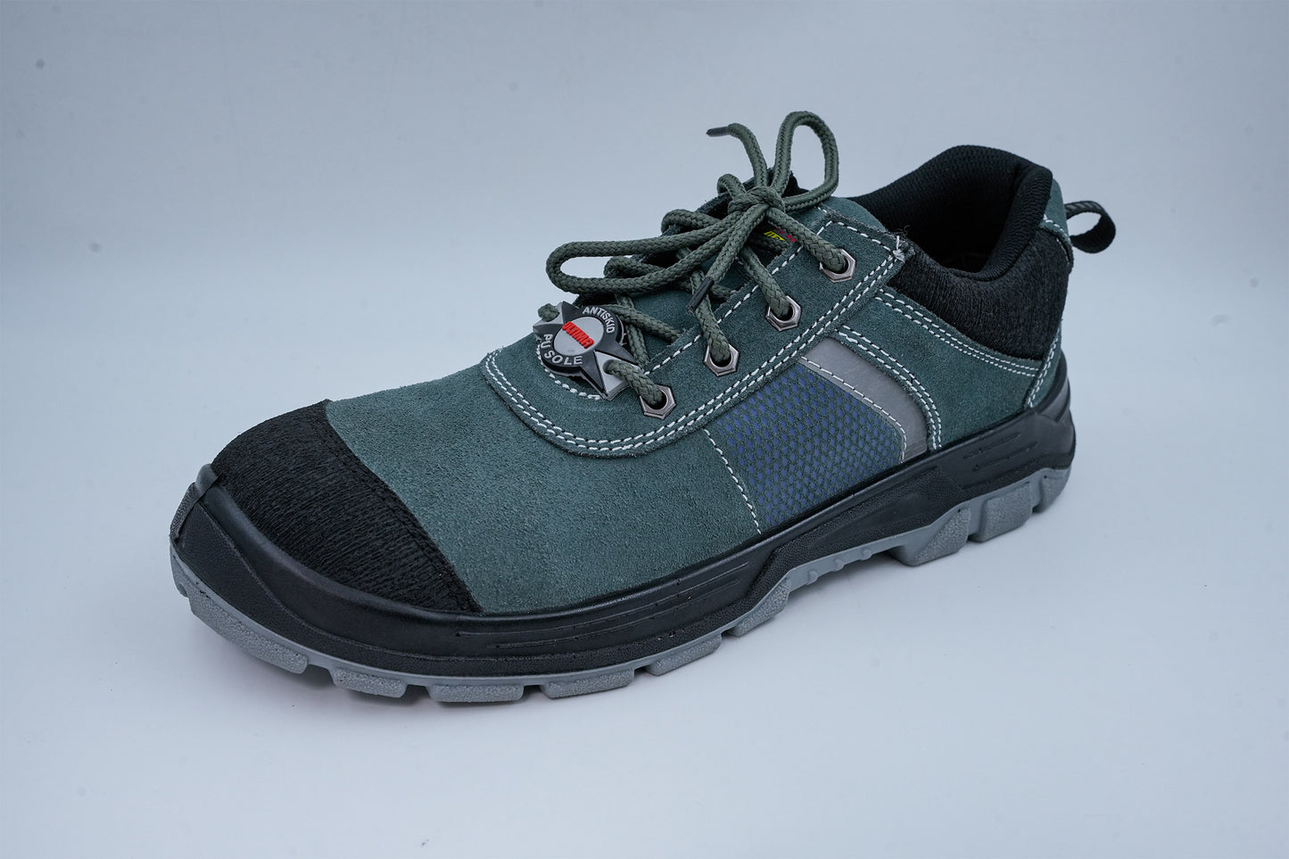 Upper – Green Suede Leather