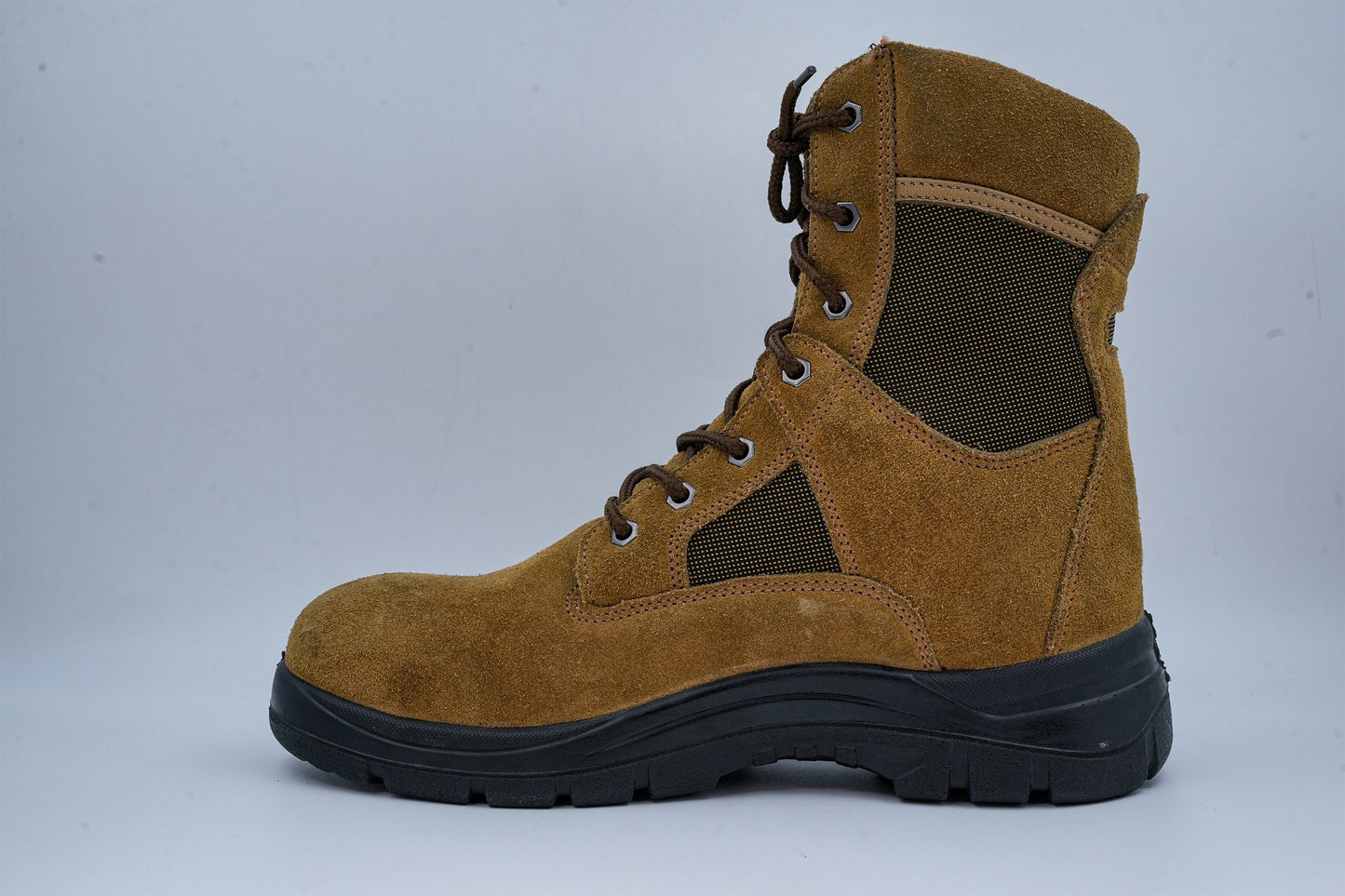 Upper – Mustard yellow Suede leather