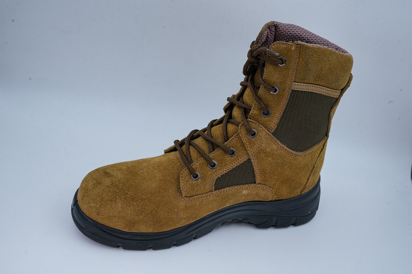 Upper – Mustard yellow Suede leather