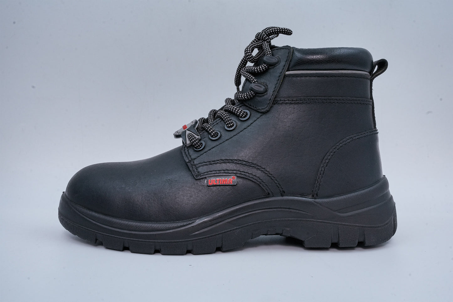 Upper – Buff black smooth crazy horse leather