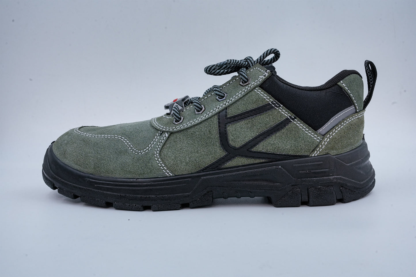 Upper – Green Suede leather