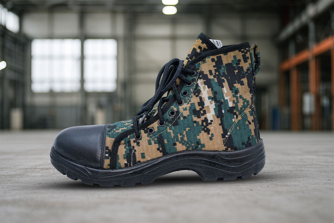 Upper – CG leather Toe and fabric