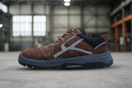 Upper – Bluish grey Suede Leather