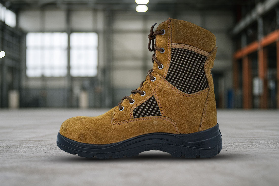 Upper – Mustard yellow Suede leather